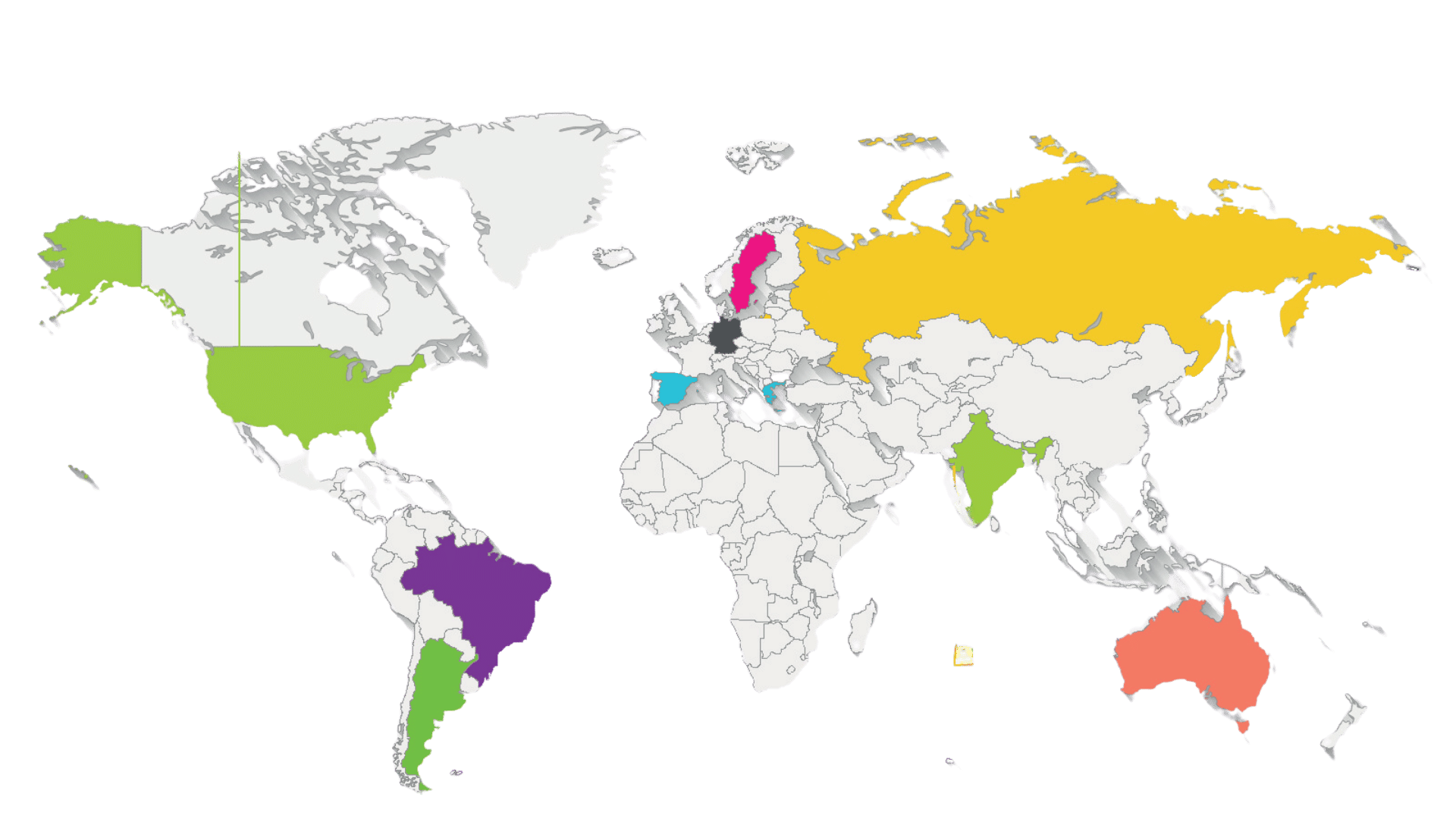 IBISWorld Worldmap Locations